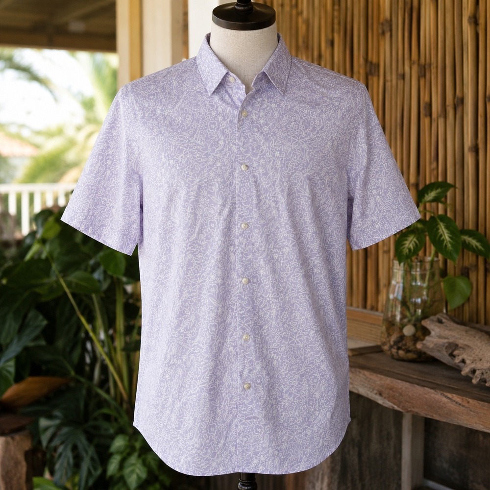 Bonobos Slim Fit Stretch Cotton Floral Short Sleeve Button Up Shirt